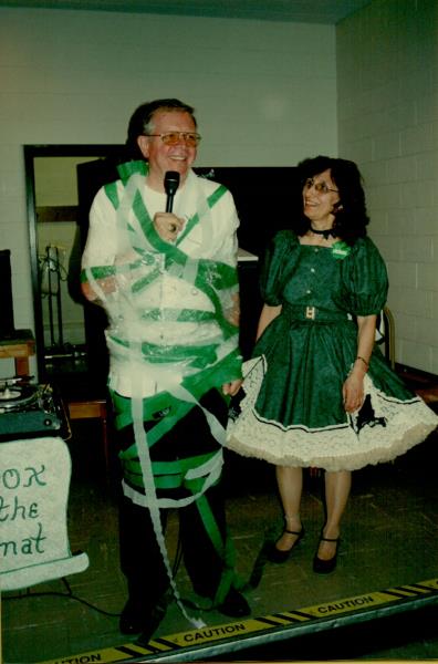 Mike Callahan and Domenica Gustke