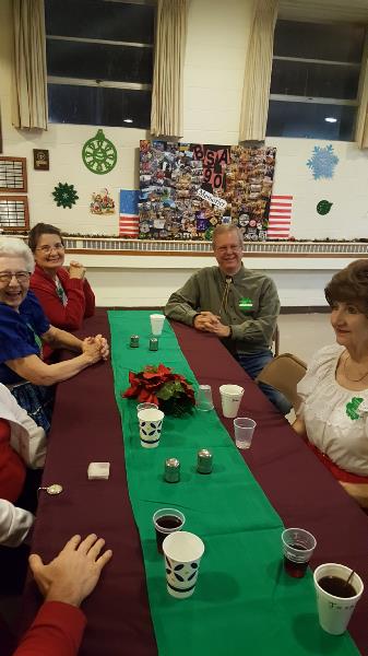 Waiting for the chow