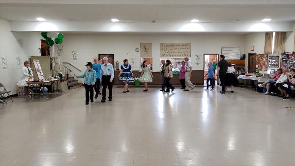 Graduate Parade - Sue Eddy leading